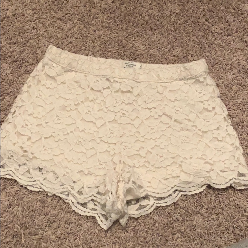 Abercrombie and Fitch lace shorts